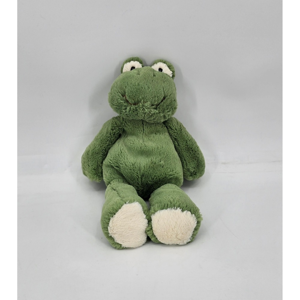 Mary Meyer Marshmallow Frog Plush 14.5" Green Weighted Stuffed Animal 6460